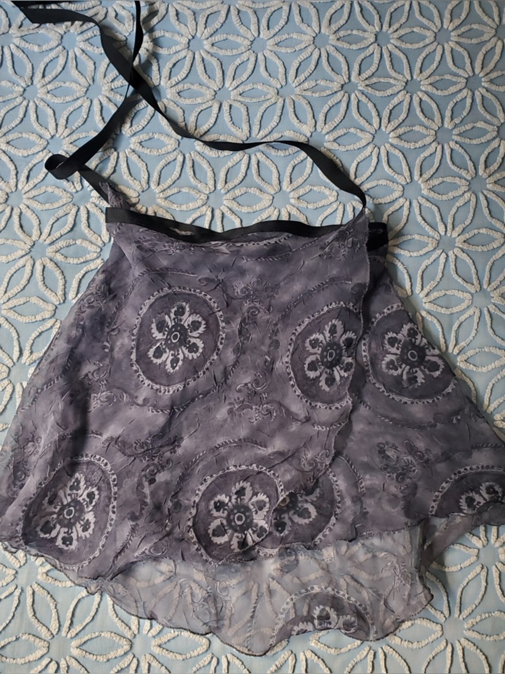 Floral Wrap Dance Skirt
